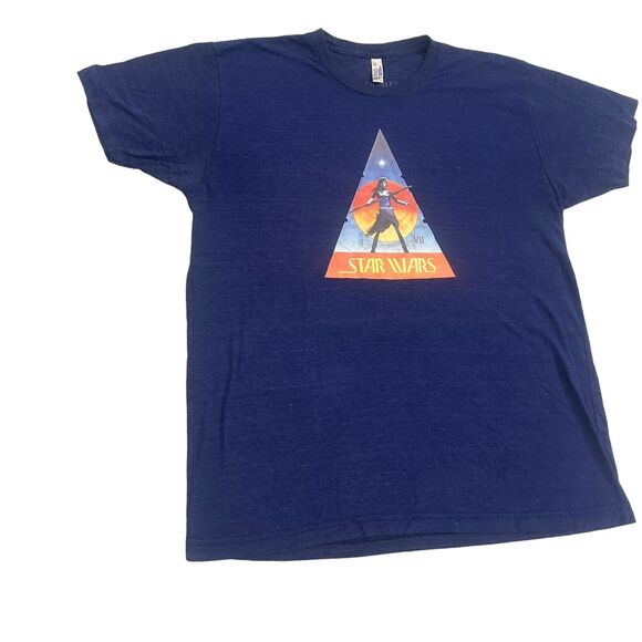 Star Wars Episode VII 7 Force Awakens ILM VFX PRODUCTION CREW Tee Shirt 2015 - Picture 2 of 9